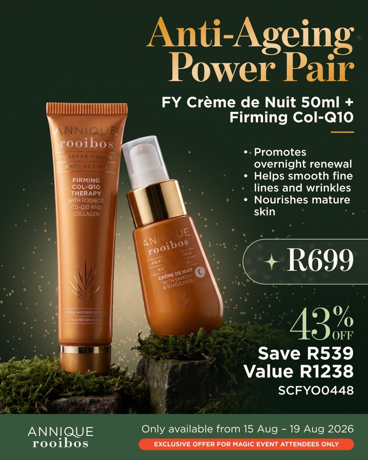 Anti-Ageing Power Pair