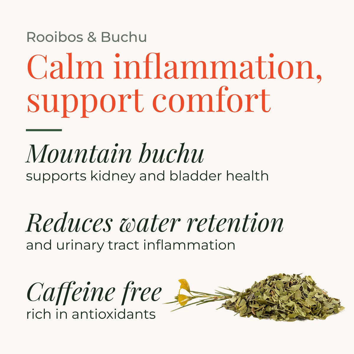 Rooibos & Buchu Tea