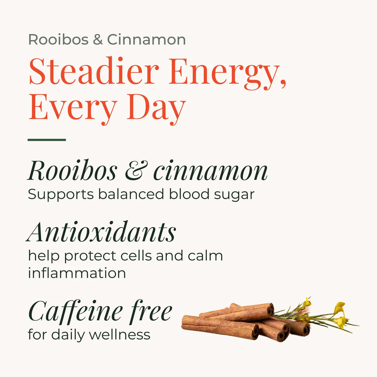 Rooibos & Cinnamon Tea