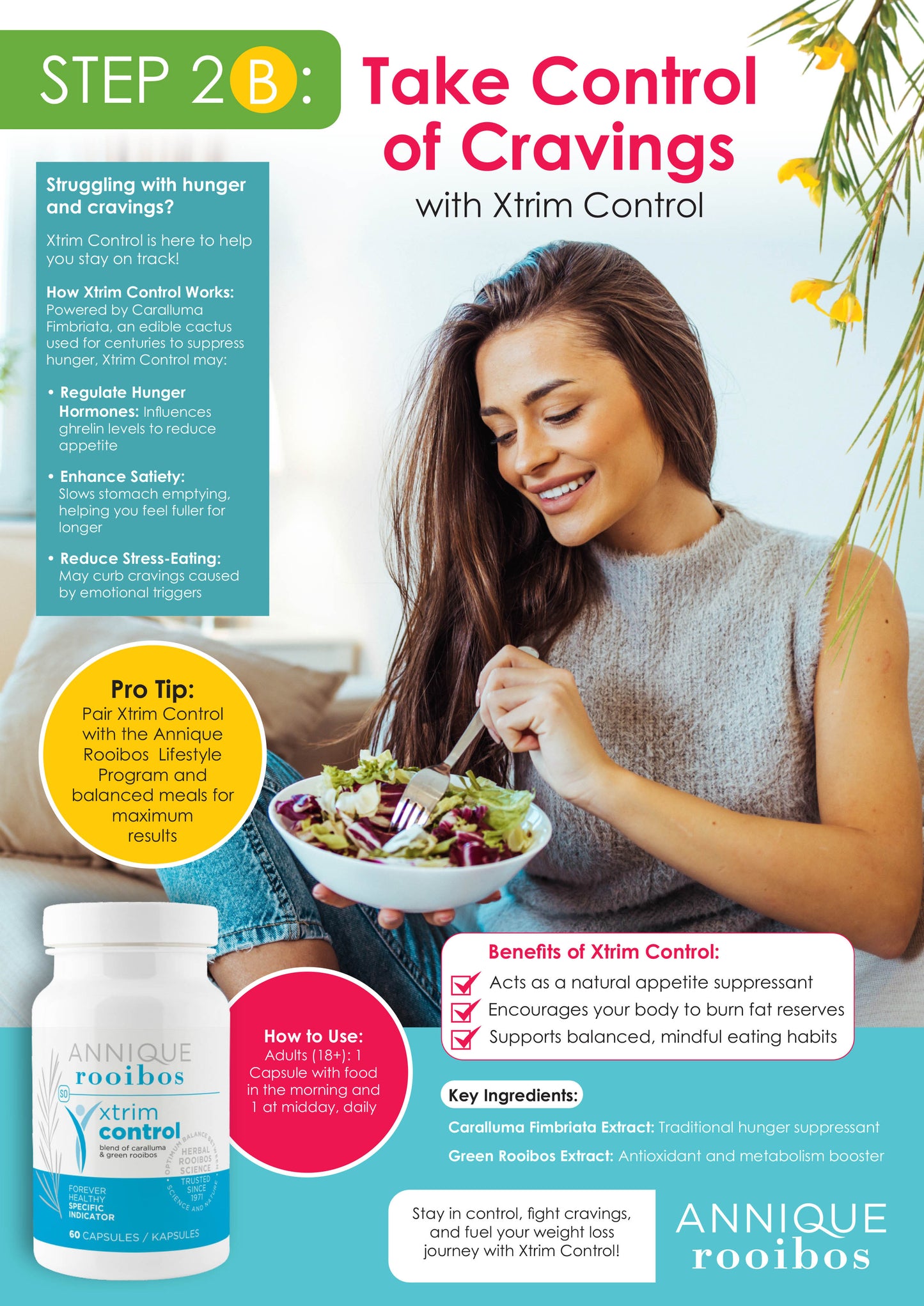 Xtrim Control - Natural Appetite Suppressant 60