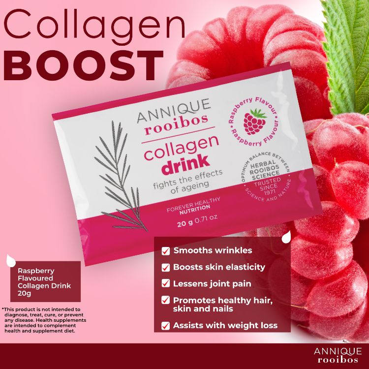 3 x Raspberry Flavoured Collagen Drink