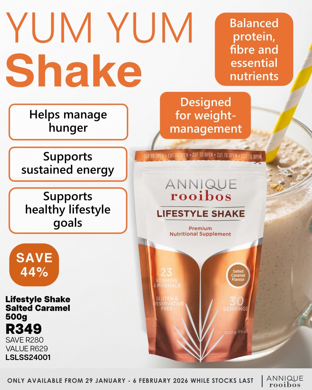 Lifestyle Shake 500g