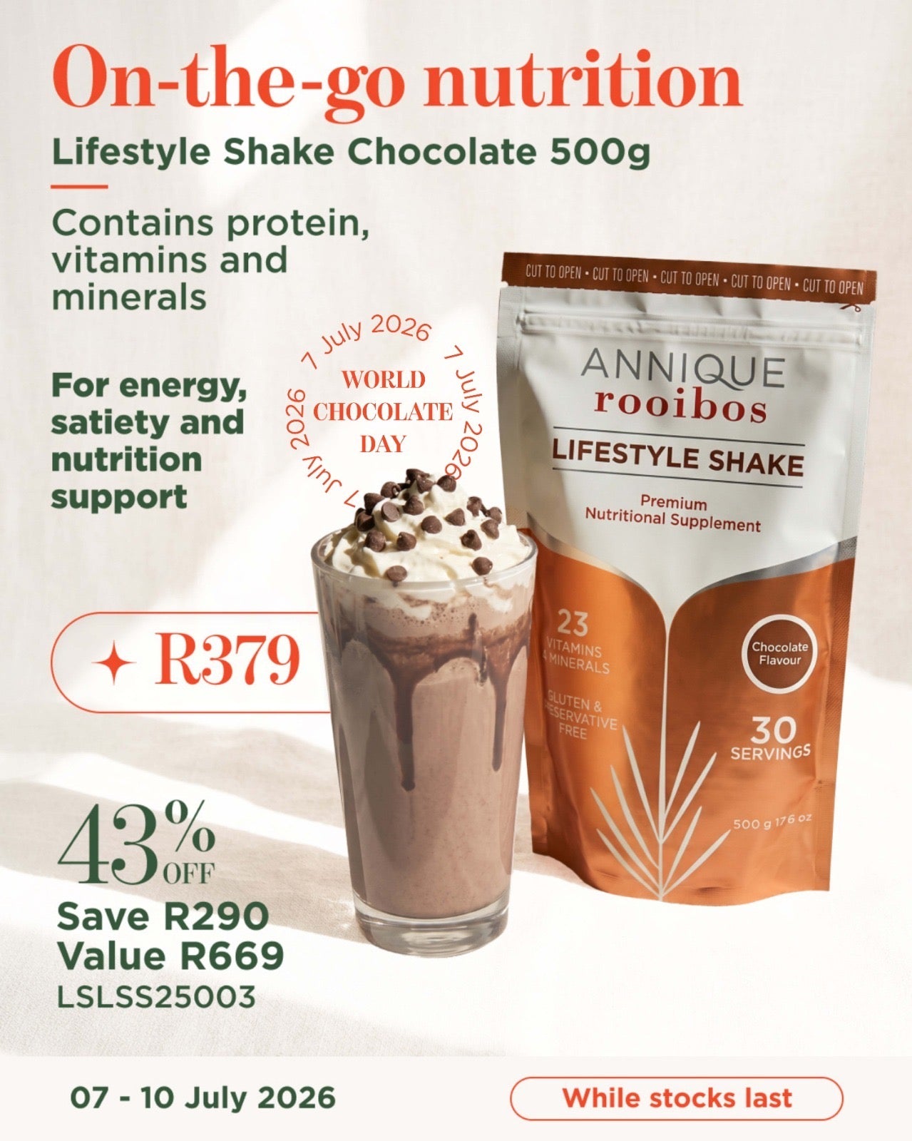 Lifestyle Shake 500g