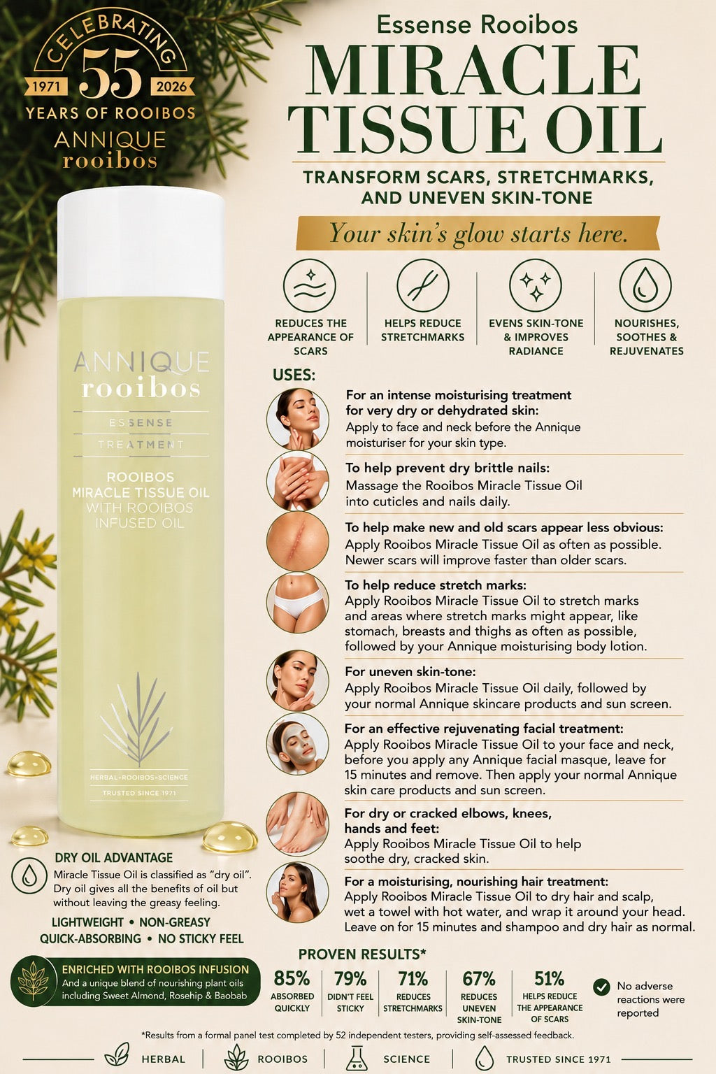 Rooibos Miracle Tissue Oil 200ml