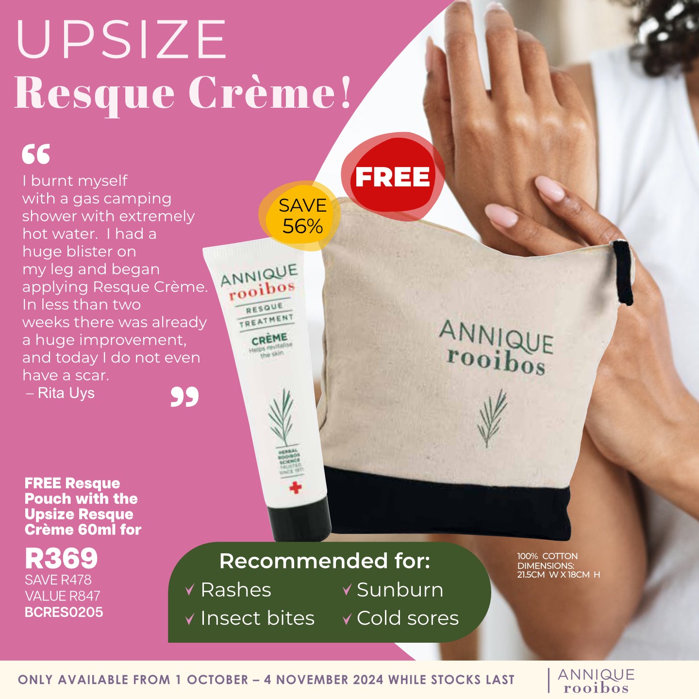 Resque Crème Upsize 60ml