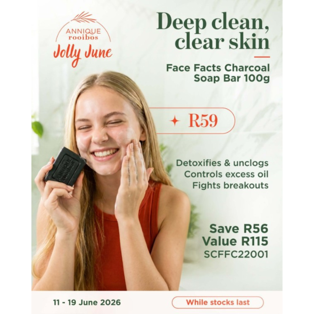 Face Facts Charcoal Cleansing Soap Bar |Oily, Problem Skin