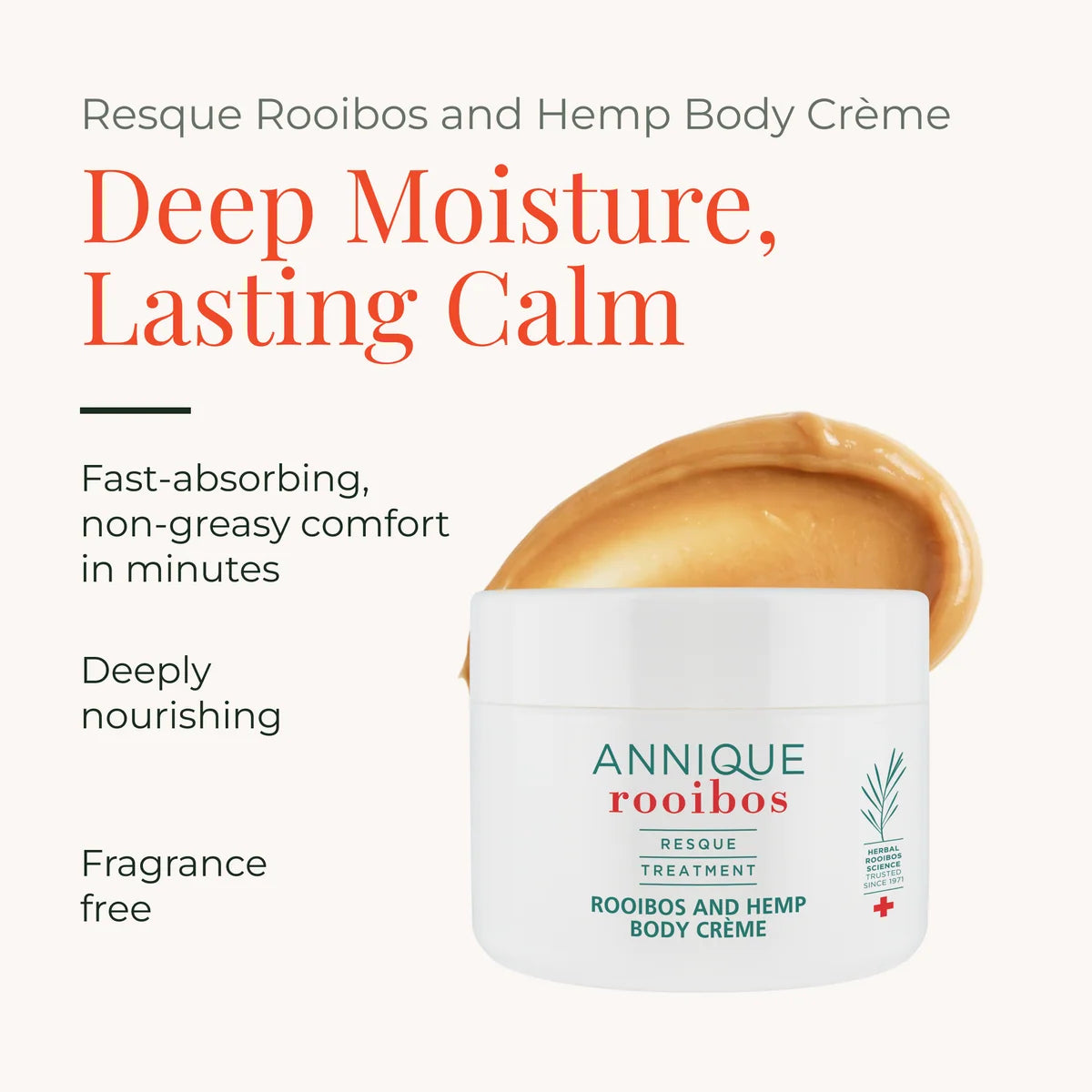 Rooibos and Hemp Body Crème 250ml