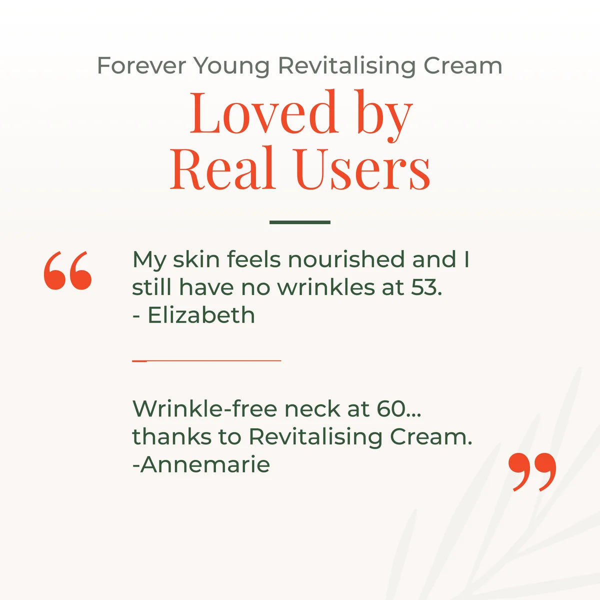 Revitalising Cream 50ml