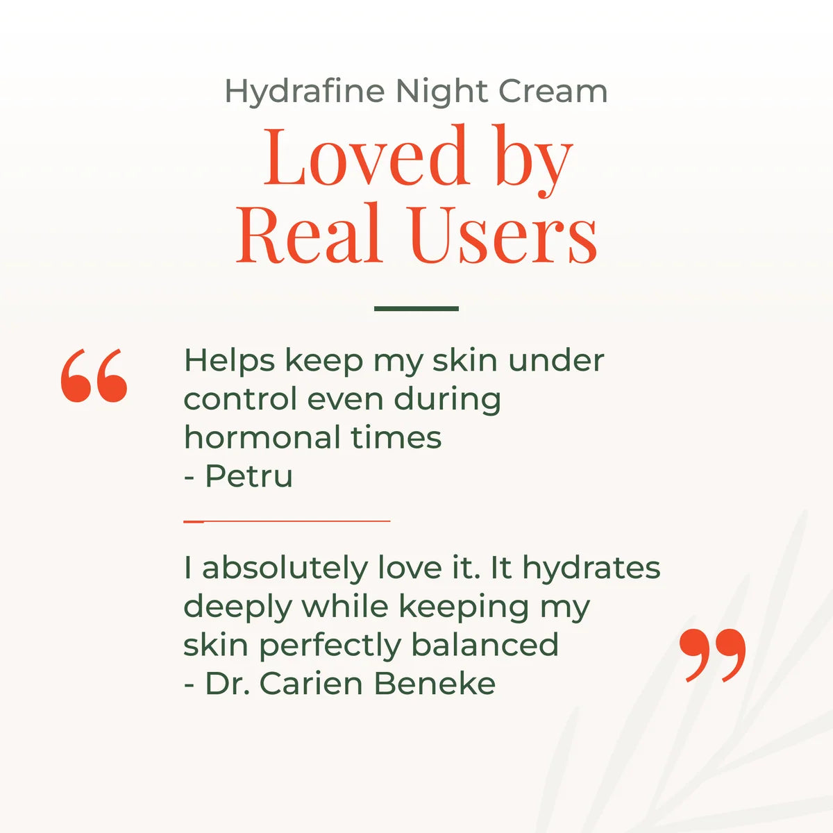 Hydrafine Night Cream - Normal/Combination 50ml