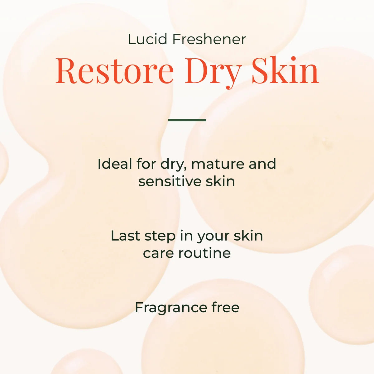 Lucid Freshener - Dry/Mature 100ml