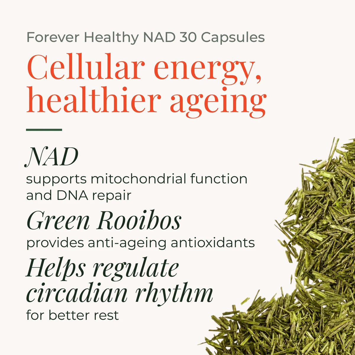 NAD and Green Rooibos