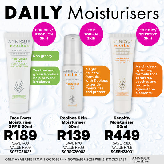 Face Facts Moisturiser SPF 8 |Oily, Problem & Young Skin