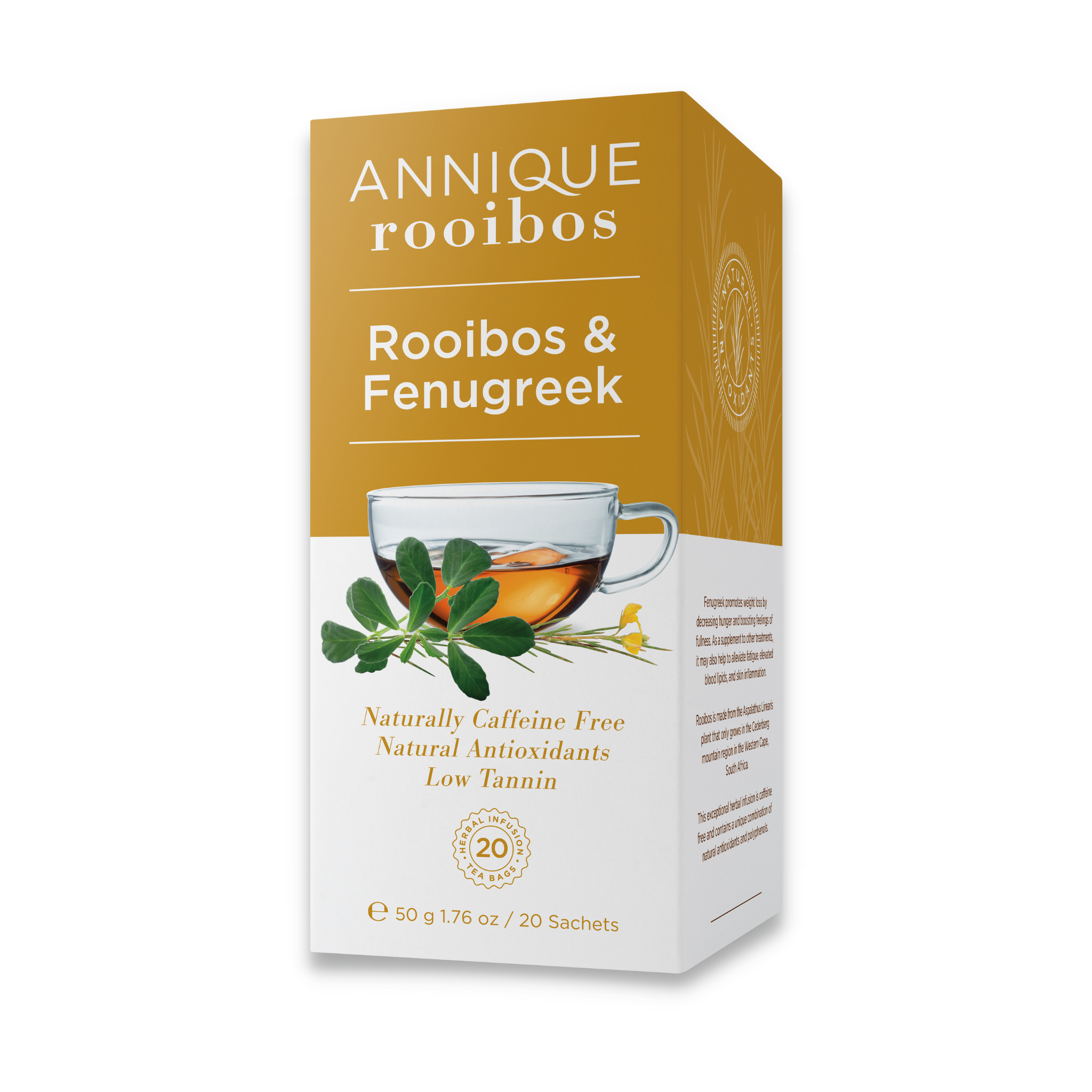 ANNIQUE Rooibos and Fenugreek Tea 50g Rooibos and co.