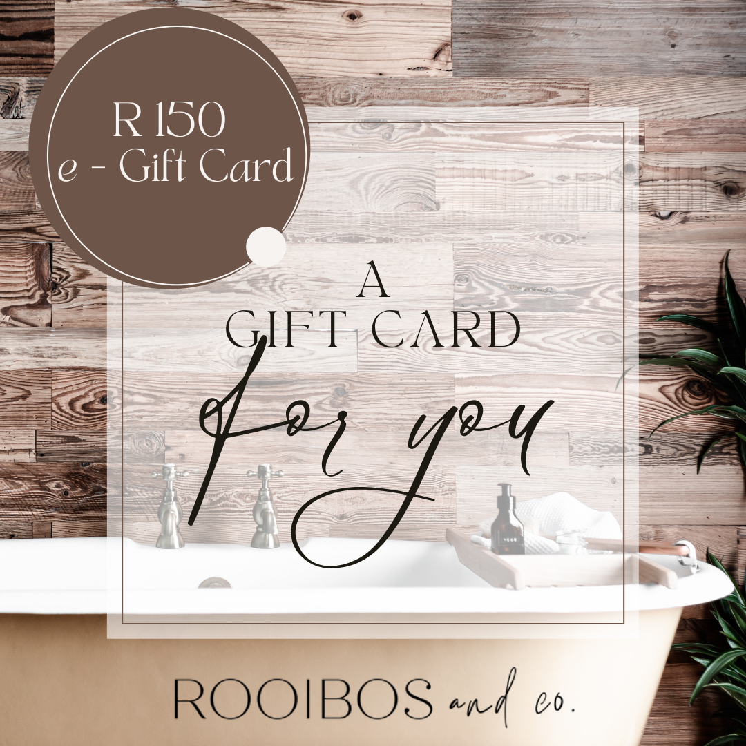 R150 Digital Gift Card for Rooibos and co. - ANNIQUE Rooibos